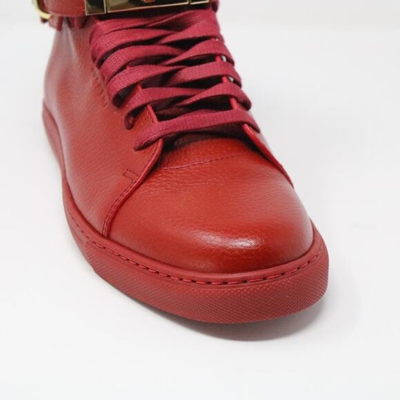 Buscemi 120mm  Scarlet Red 9 Leather Gold Lock 42 CP-S0919N-B004